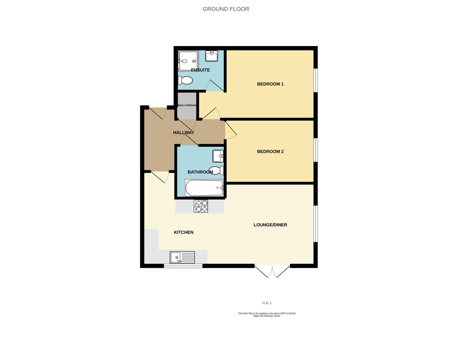 Oak lodge flat 3 floor plans